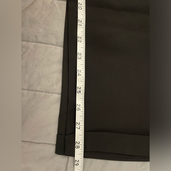 Women Black Work Trousers / Slacks - Mid Rise - Straight Fit - Picture 6 of 7